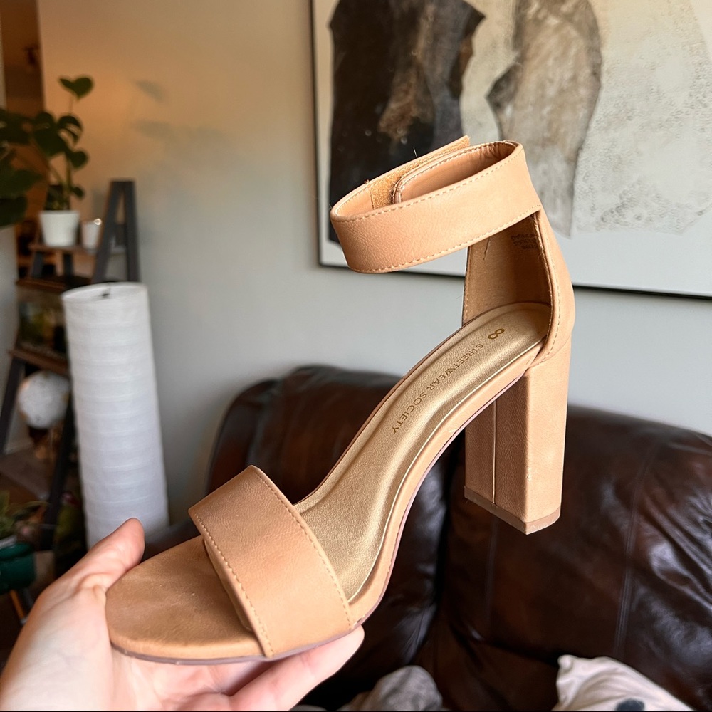 Nude Heels, Worn Once